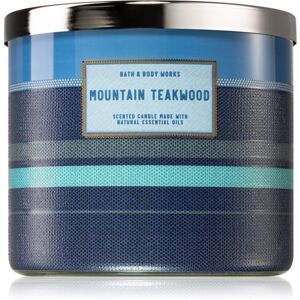 Bath & Body Works Mountain Teakwood illatgyertya I. 411 g