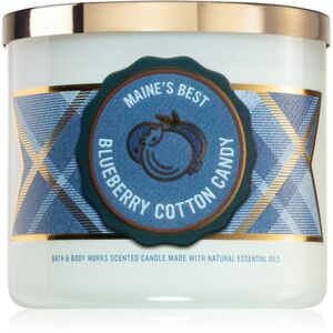 Bath & Body Works Blueberry Cotton Candy illatgyertya I. 411 g
