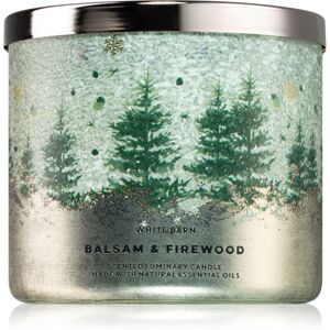 Bath & Body Works Balsam & Firewood illatgyertya 411 g