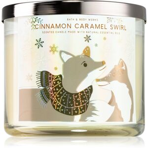 Bath & Body Works Cinnamon Caramel Swirl illatgyertya I. 411 g