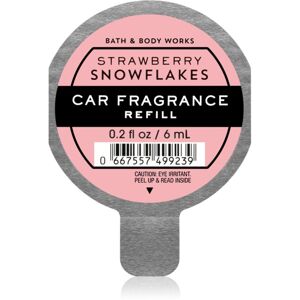 Bath & Body Works Strawberry Snowflakes illat autóba utántöltő 6 ml