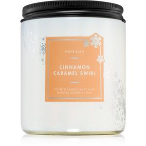 Bath & Body Works Cinnamon Caramel Swirl illatgyertya 198 g