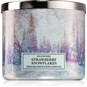 Bath & Body Works Strawberry Snowflakes illatgyertya 411 g