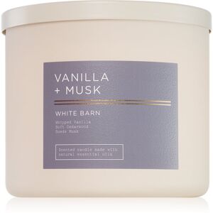 Bath & Body Works Vanilla + Musk illatgyertya 411 g
