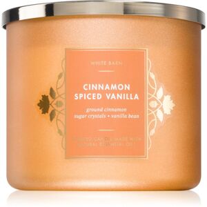 Bath & Body Works Cinnamon Spiced Vanilla illatgyertya 411 g