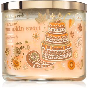 Bath & Body Works Caramel Pumpkin Swirl illatgyertya 411 g