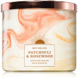Bath & Body Works Patchouli & Rosewood illatgyertya 411 g