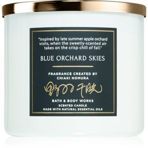 Bath & Body Works Blue Orchard Skies illatgyertya 411 g