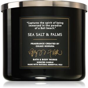 Bath & Body Works Sea Salt & Palms illatgyertya 411 g
