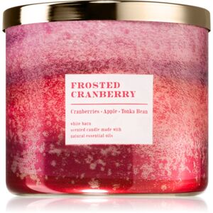 Bath & Body Works Frosted Cranberry illatgyertya 411 g