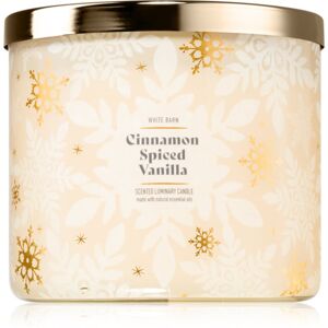 Bath & Body Works Cinnamon Spiced Vanilla illatgyertya 411 g