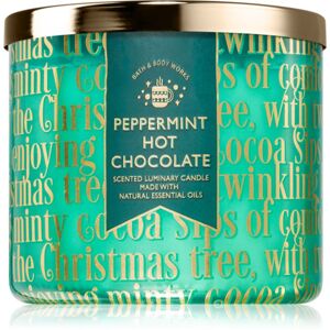 Bath & Body Works Peppermint Hot Chocolate illatgyertya 411 g