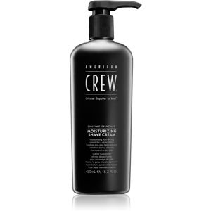American Crew Shave & Beard Moisturizing Shave Cream hidratáló borotválkozó krém normál és száraz bőrre 450 ml