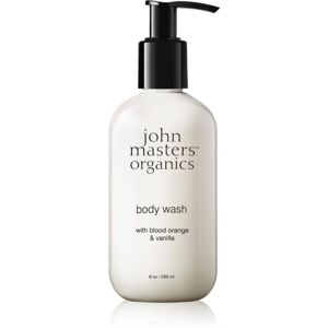 John Masters Organics Blood Orange & Vanilla Body Wash tápláló tusoló gél 236 ml
