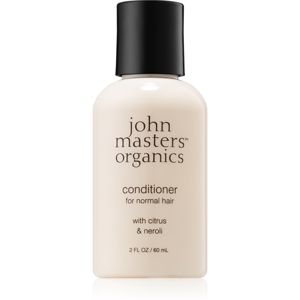 John Masters Organics Citrus & Neroli Conditioner hidratáló kondicionáló normál, fakó hajra 60 ml