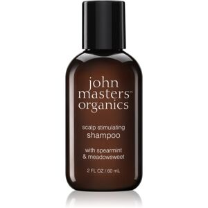 John Masters Organics Scalp Stimulating Shampoo Spearmint & Meadowsweet stimuláló sampon a ritkuló hajra 60 ml