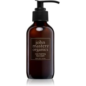 John Masters Organics Rose finoman tisztító hab normál és száraz bőrre 112 ml