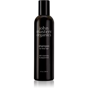 John Masters Organics Rosemary & Peppermint Shampoo for Fine Hair sampon világos hajra 236 ml