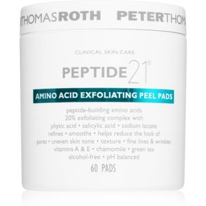 Peter Thomas Roth Peptide 21 Amino Acid hámlasztó kendők a bőr kisimításáért és a pórusok minimalizásáért 60 db