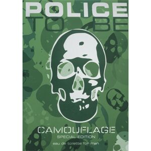 Police To Be Camouflage Eau de Toilette uraknak 2 ml