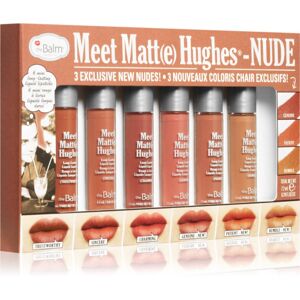 theBalm Meet Matt(e) Hughes Nude folyékony rúzs szett