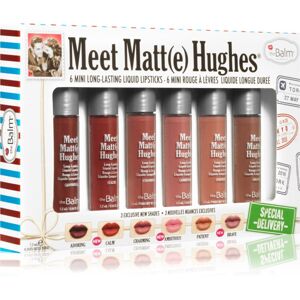 theBalm Meet Matt(e) Hughes Special Delivery folyékony rúzs szett