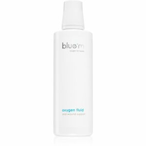 Blue M Oxygen for Health Oxygen Fluid készítmény a lokális ápoláshoz aftákra és a szájüreg kisebb sérüléseire 500 ml