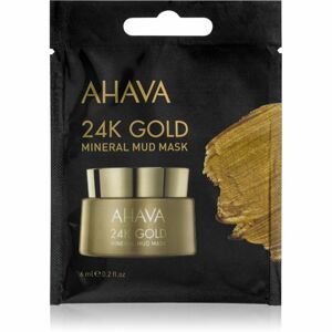 Ahava Mineral Mud 24K Gold ásványi iszap maszk 24 karátos arannyal 6 ml