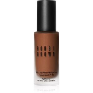 Bobbi Brown Skin Long-Wear Weightless Foundation hosszan tartó make-up SPF 15 árnyalat Neutral Almond N-080 30 ml