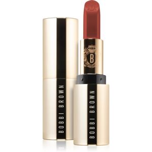 Bobbi Brown Luxe Lipstick Luxus rúzs hidratáló hatással árnyalat New York Sunset 3,8 g