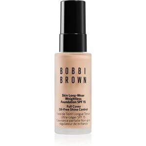 Bobbi Brown Mini Skin Long-Wear Weightless Foundation hosszan tartó make-up SPF 15 árnyalat Warm Porcelain 13 ml