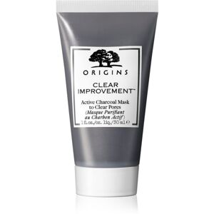 Origins Clear Improvement® Active Charcoal Mask To Clear Pores tisztító maszk aktív szénnel 30 ml