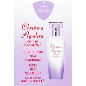 Christina Aguilera Eau So Beautiful Eau de Parfum hölgyeknek 0,3 ml
