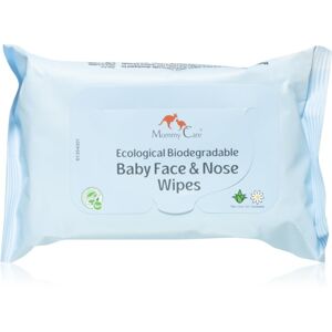 Mommy Care Baby Face & Nose Wipes nedves törlőkendők arc és orr kezelésére 24 db