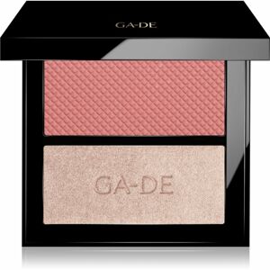 GA-DE Velveteen Blush and Shimmer Duet paletta arcra árnyalat 52 Bloom And Glow 7,4 g