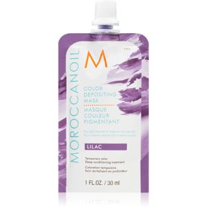 Moroccanoil Color Depositing gyengéd tápláló maszk tartós színes pigmentekkel Lilac 30 ml