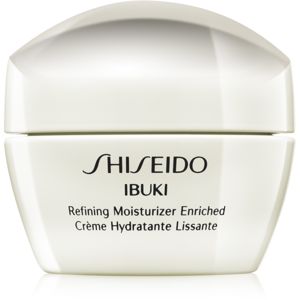 Shiseido Ibuki Refining Moisturizer Enriched nyugtató és hidratáló krém a bőr kisimításáért és a pórusok minimalizásáért 50 ml