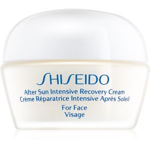 Shiseido Sun Care After Sun Intensive Recovery Cream regeneráló és hidratáló krém az arcra 40 ml