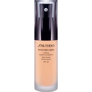 Shiseido Synchro Skin Lasting Liquid Foundation hosszan tartó make-up SPF 20 árnyalat 1 Neutral 30 ml