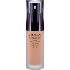 Shiseido Synchro Skin Lasting Liquid Foundation hosszan tartó make-up SPF 20 árnyalat Rose 2 30 ml