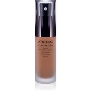 Shiseido Synchro Skin Lasting Liquid Foundation hosszan tartó make-up SPF 20 árnyalat Rose 5 30 ml