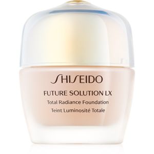 Shiseido Future Solution LX Total Radiance Foundation fiatalító make-up SPF 15 árnyalat Rose 4/ Rosé 4 30 ml