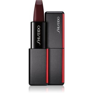 Shiseido ModernMatte Powder Lipstick matt púderes ajakrúzs árnyalat 523 Majo (Chocolate Red) 4 g