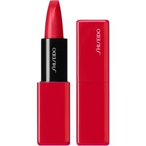 Shiseido Makeup Technosatin gel lipstick selyem rúzs árnyalat 416 Red Shift 4 g