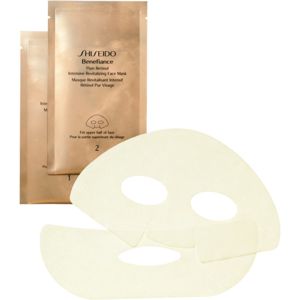 Shiseido Benefiance Pure Retinol Intensive Revitalizing Face Mask intenzív revitalizáló maszk a fiatalos kinézetért 4 db