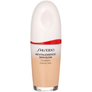 Shiseido Revitalessence Skin Glow Foundation könnyű alapozó világosító hatással SPF 30 árnyalat Lace 30 ml