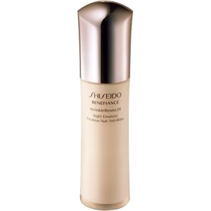 Shiseido Benefiance WrinkleResist24 Night Emulsion éjszakai hidratáló ápolás a ráncok ellen 75 ml