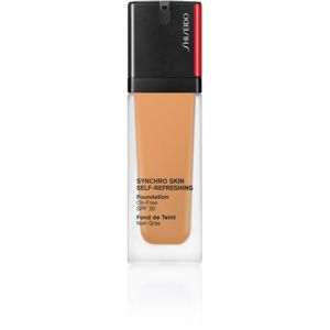Shiseido Synchro Skin Self-Refreshing Foundation tartós alapozó SPF 30 árnyalat 410 Sunstone 30 ml