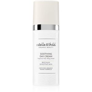 Estelle & Thild BioCalm Soothing Day Cream hidratáló nappali krém az érzékeny arcbőrre 50 ml
