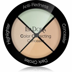 IsaDora Color Correcting korrektor paletta árnyalat Anti-Redness 4x1 g